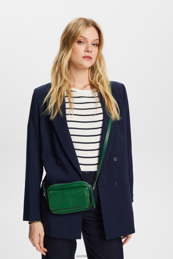 dodatki sl Esprit ženske mini torba za čez ramo iz umetnega usnja temno zelena 6X4463