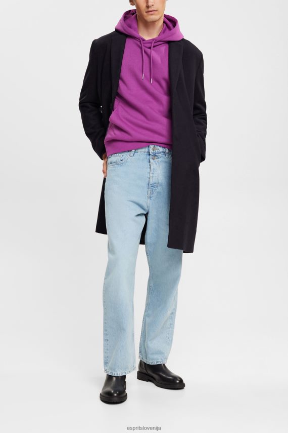 denim sl Esprit moški ohlapne kavbojke iz trajnostnega bombaža modro beljeno 6X446848