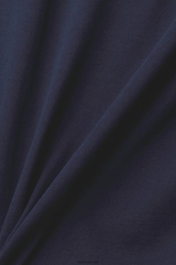 dolgi rokav sl Esprit moški majica z dolgimi rokavi iz džersija mornarica 6X446948