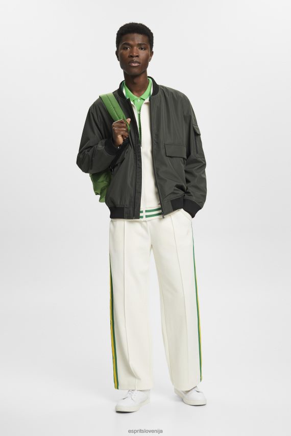 jakne sl Esprit moški jakna v stilu bomberja temno kaki 6X446767