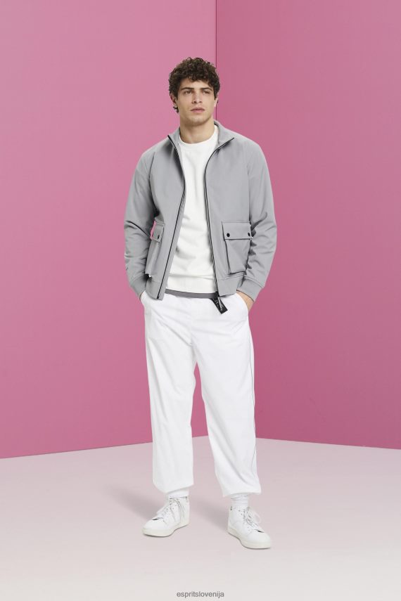 jakne sl Esprit moški softshell jakna ribja kost srednje siva 6X446729