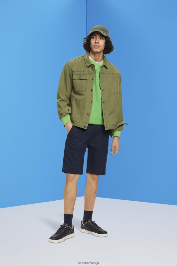 kratke hlače sl Esprit moški kratke hlače v stilu chino mornarica 6X446751