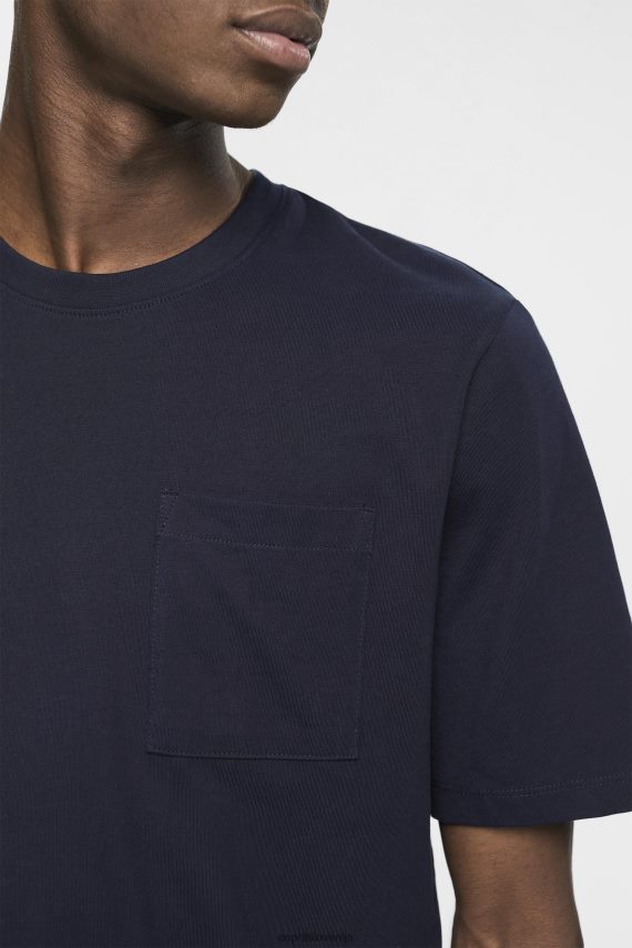 majice s kratkimi rokavi sl Esprit moški majica s kratkimi rokavi mornarica 6X446681