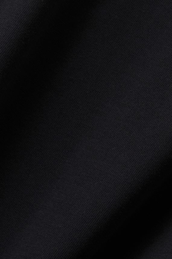 majice s kratkimi rokavi sl Esprit moški majica z logotipom, 100% bombaž Črna 6X446668