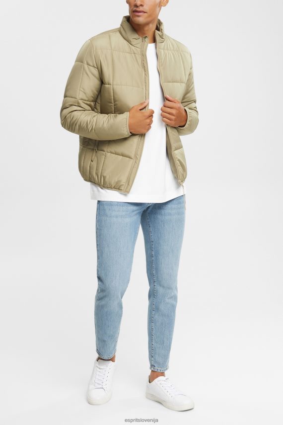 majice s kratkimi rokavi sl Esprit moški navadna majica s kratkimi rokavi bela 6X446929