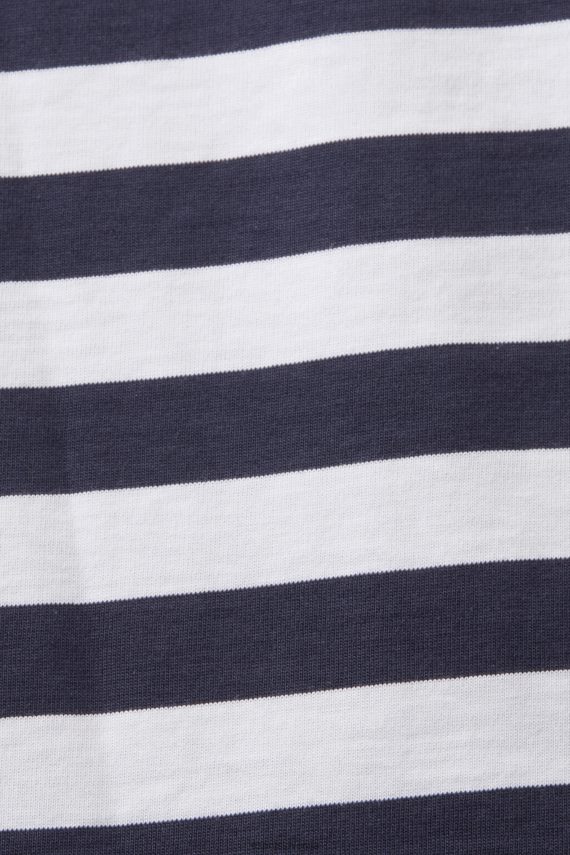majice s kratkimi rokavi sl Esprit moški črtasta majica z okroglim izrezom mornarica 6X446721