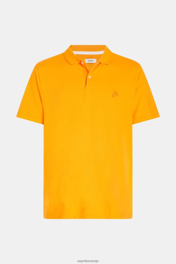 polos sl Esprit moški delfin teniški klub classic polo oranžna 6X446892