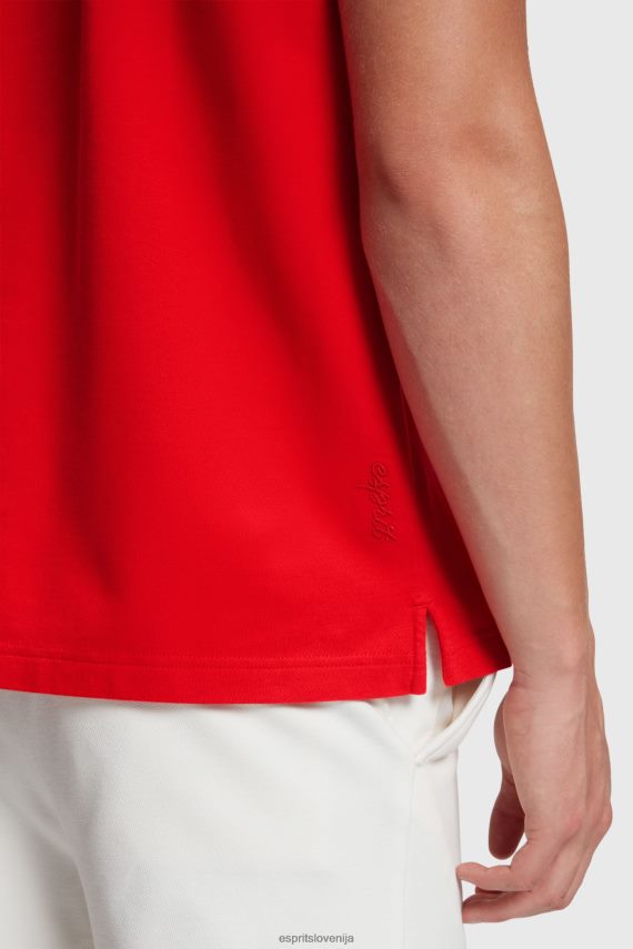 polos sl Esprit moški delfin teniški klub classic polo rdeča 6X446896