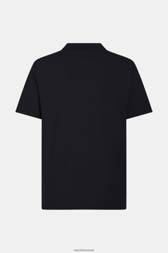 polos sl Esprit moški delfin teniški klub classic polo Črna 6X446891
