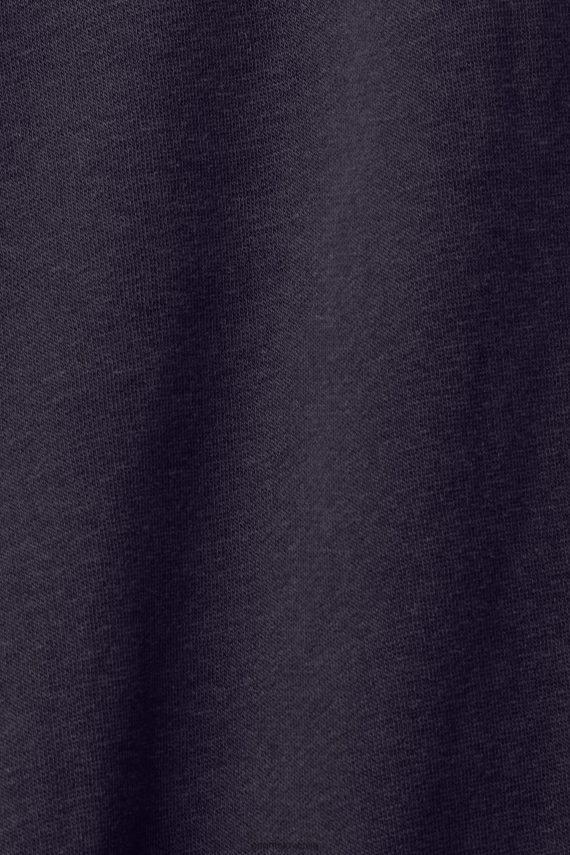 puloverji in puloverji s kapuco sl Esprit moški pulover s kapuco z majhnim potiskom logotipa mornarica 6X446827