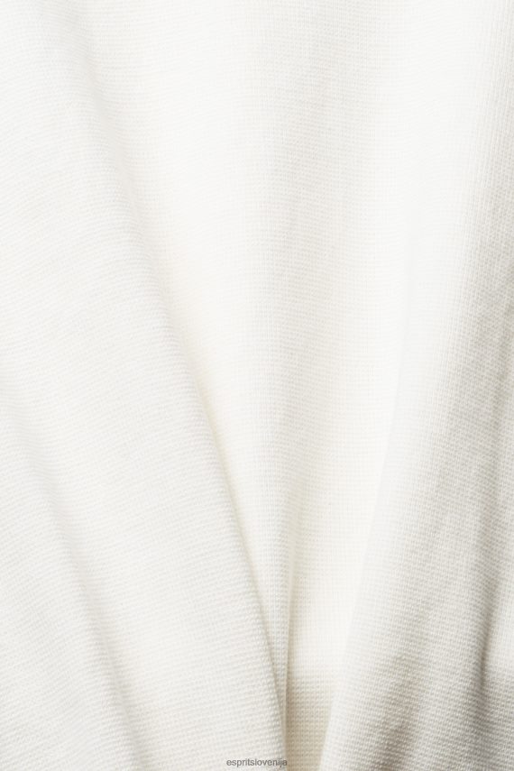 puloverji sl Esprit moški pleten skakalec umazano bela 6X446839