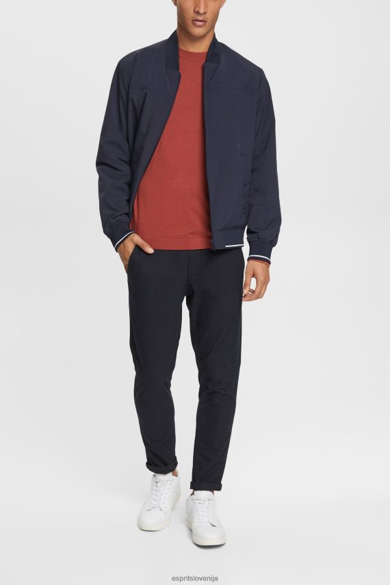 puloverji sl Esprit moški pleten volnen pulover terakota 6X446906