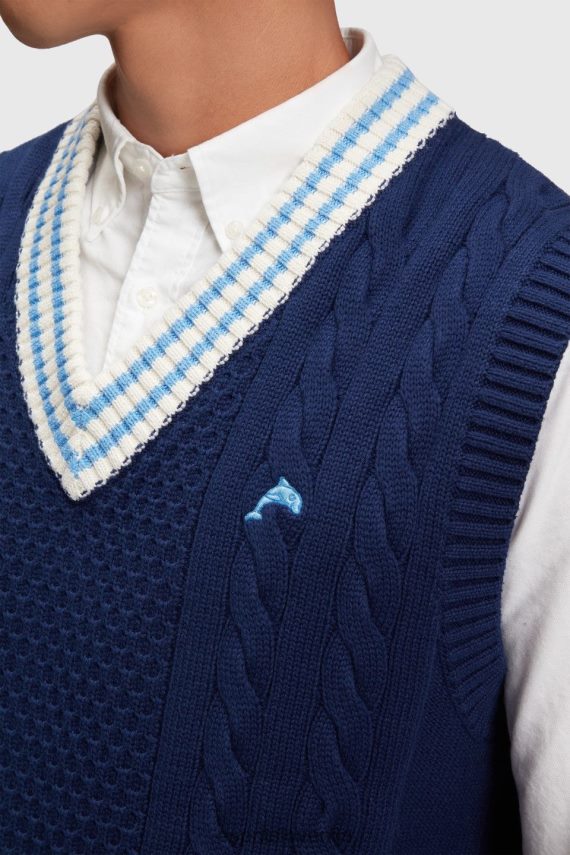 puloverji sl Esprit moški študentski jopič črnilo 6X446812