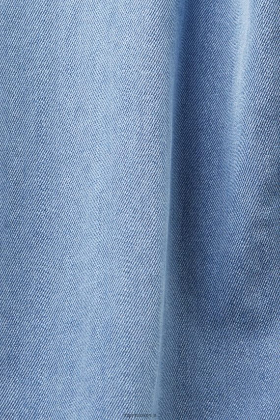 srajce sl Esprit moški denim srajca pranje modre svetlobe 6X446737