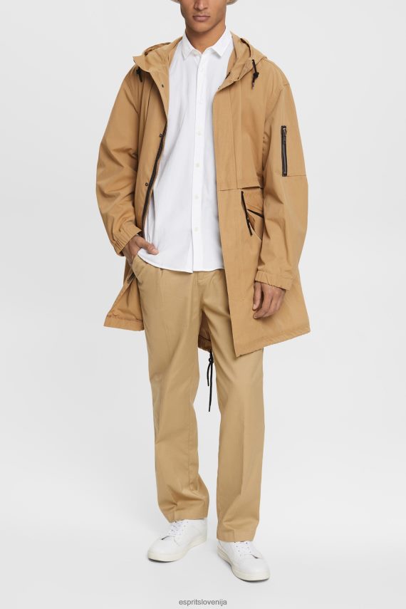 srajce sl Esprit moški ozka srajca bela 6X446883