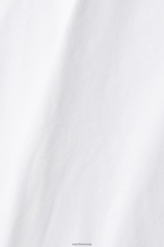 srajce sl Esprit moški ozka srajca bela 6X446914