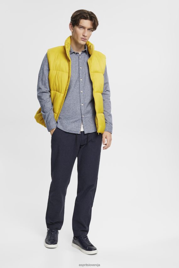 srajce sl Esprit moški ozka srajca mornarica 6X446701