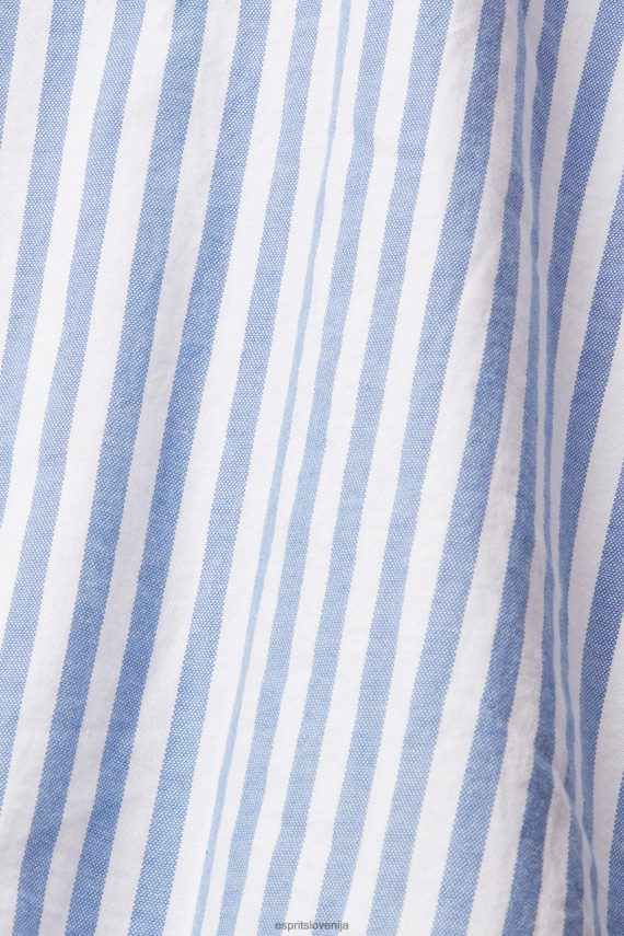 srajce sl Esprit moški črtasta srajca modra 6X446873