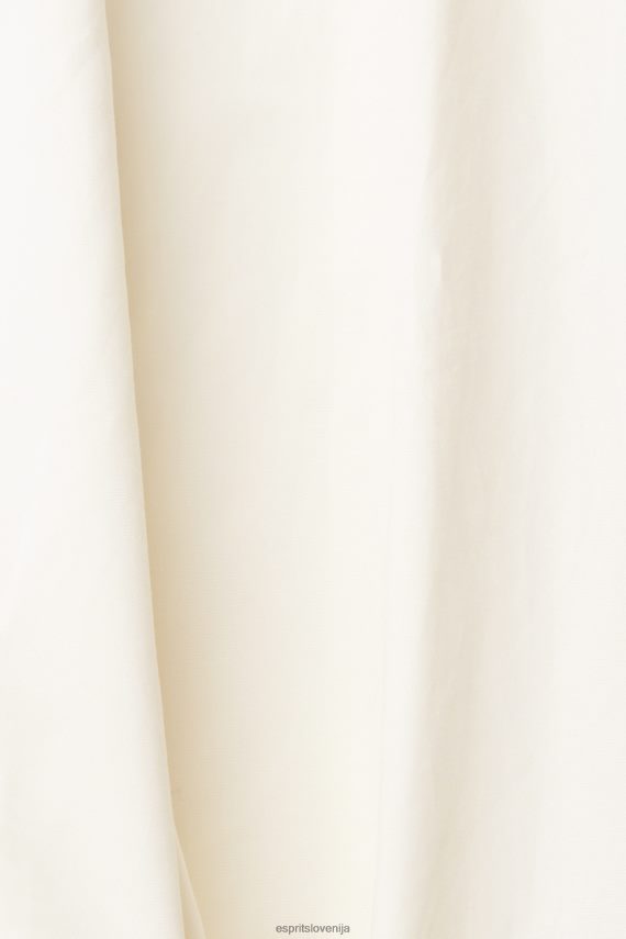 srajce sl Esprit moški trajnostna bombažna majica umazano bela 6X446831