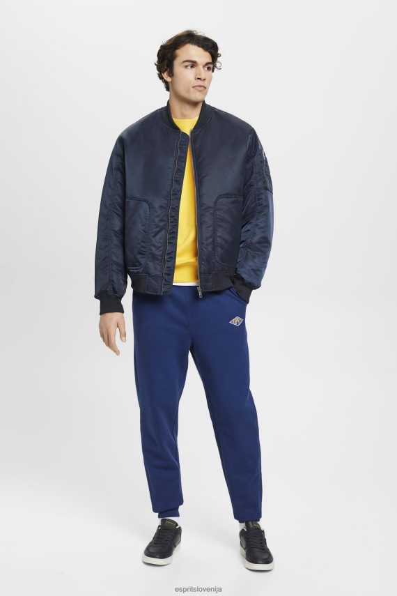 tekači sl Esprit moški joggerji s potiskom logotipa črnilo 6X446667