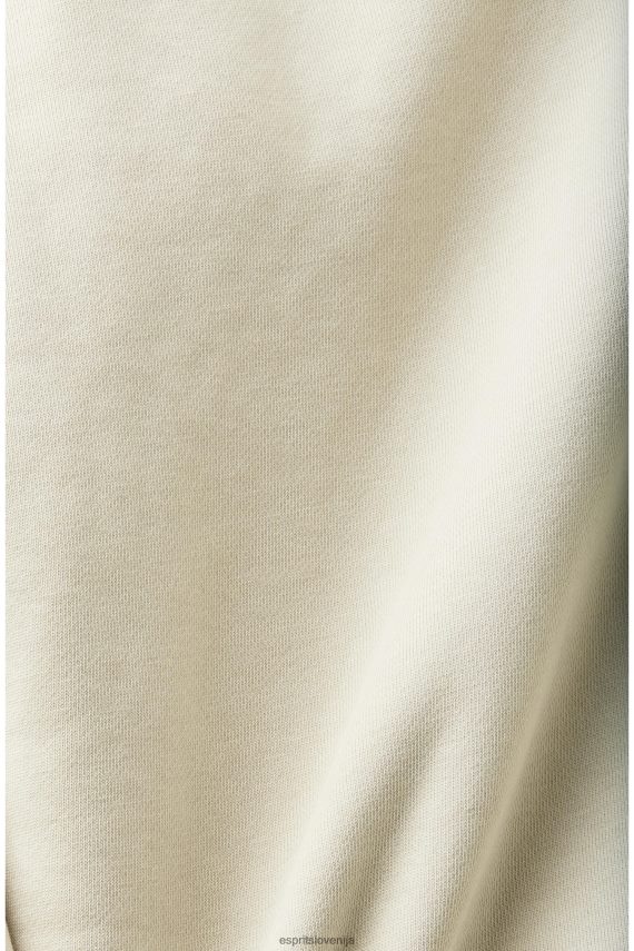 tekači sl Esprit moški joggerji s potiskom logotipa svetlo taupe 6X446665