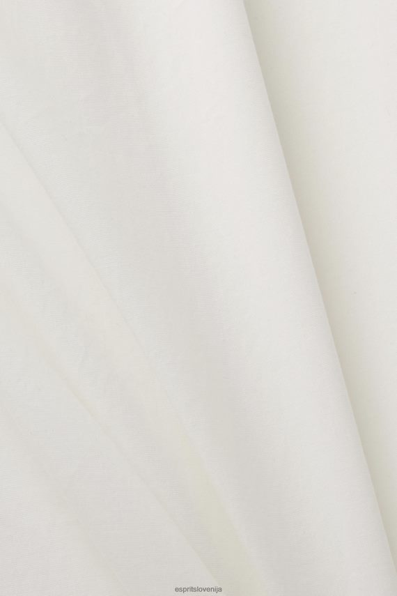 bluze sl Esprit ženske bluza z odprtim hrbtom, tencel bela 6X446201