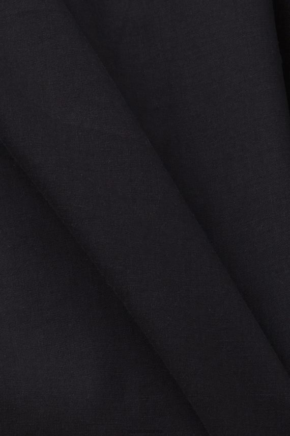 bluze sl Esprit ženske bluza z odprtim hrbtom, tencel Črna 6X446200