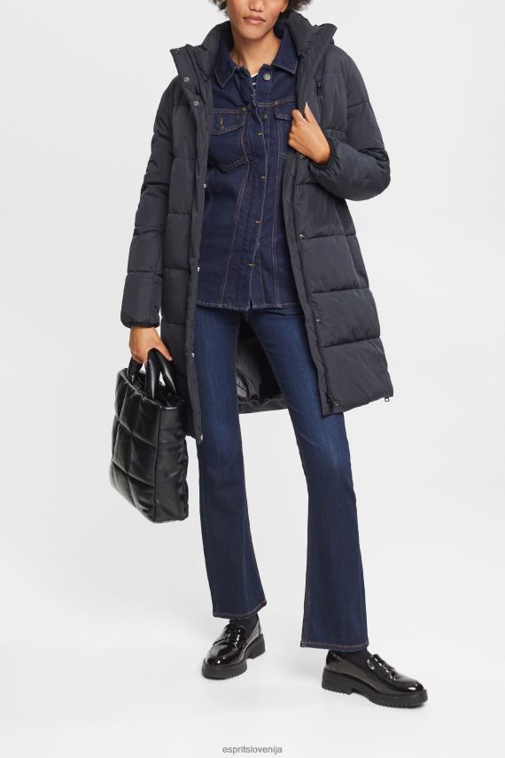 bluze sl Esprit ženske denim bluza modro izpiranje 6X446395