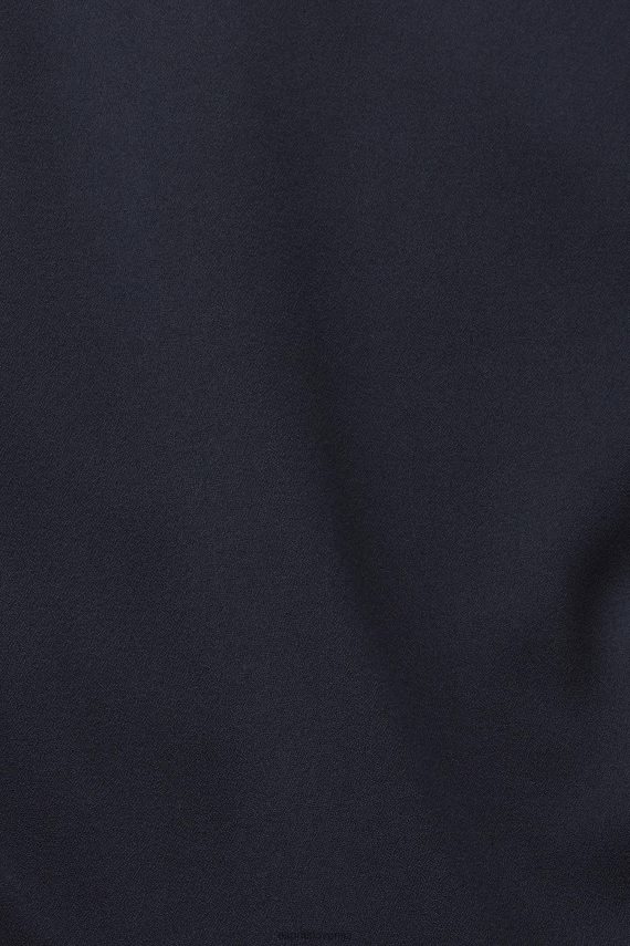 bluze sl Esprit ženske skrajšana bluza brez rokavov mornarica 6X446310