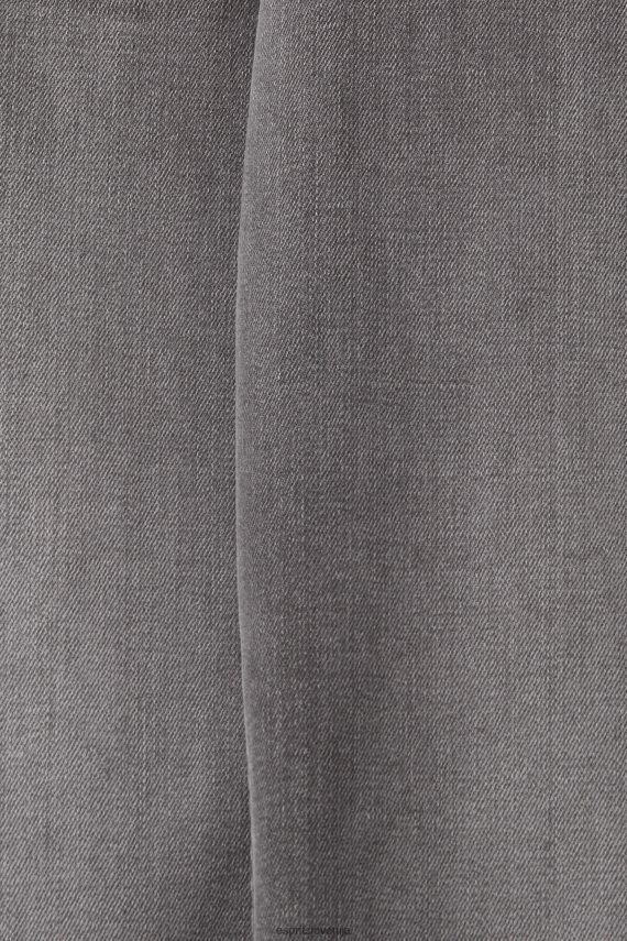 denim sl Esprit ženske bootcut raztegljive kavbojke siva srednje pranje 6X446551
