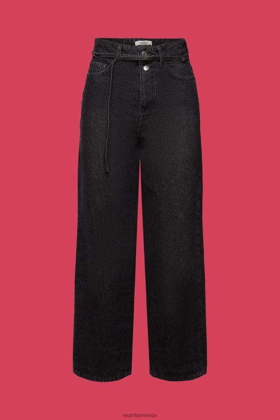 denim sl Esprit ženske dad fit kavbojke siva srednje pranje 6X44687