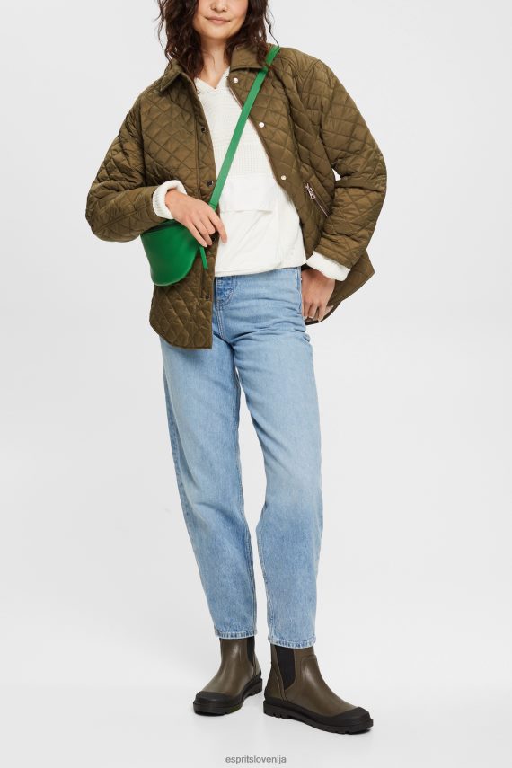 denim sl Esprit ženske visoke banana fit kavbojke pranje modre svetlobe 6X446321