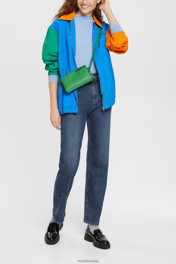 dolgi rokav sl Esprit ženske top z dolgimi rokavi z ladjastim izrezom svetlo modra 6X446367