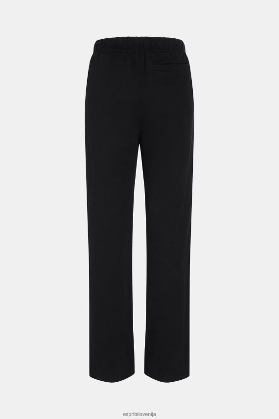 hlače in hlače sl ESPRIT x Rest & Recreation ženske kapsule trenirke Črna 6X446477