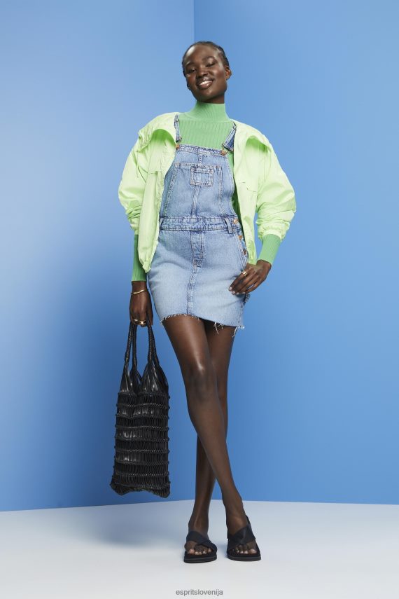 jakne sl Esprit ženske lahka jakna s kapuco citrusno zelena 6X446276