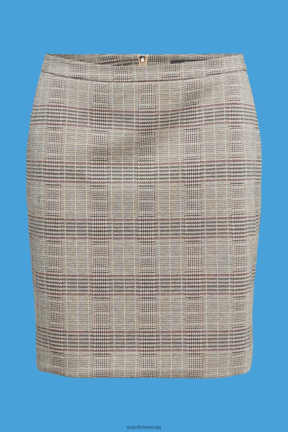 krila sl Esprit ženske karo mini krilo led 6X446484