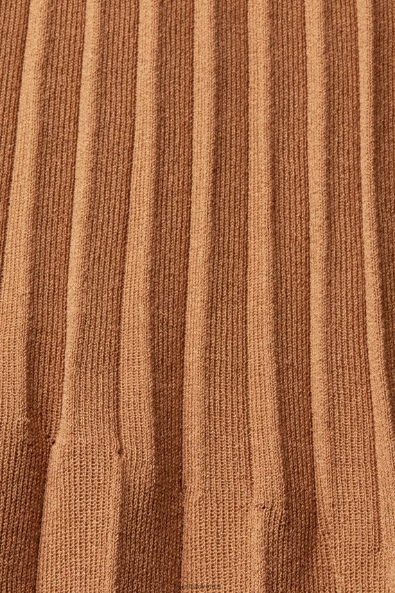 krila sl Esprit ženske plisirano midi krilo rjav 6X446482