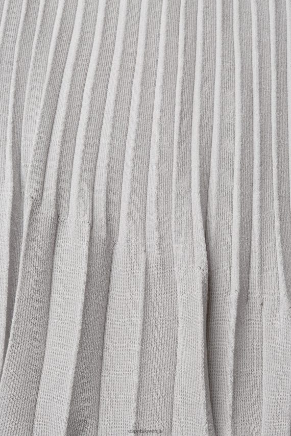 krila sl Esprit ženske plisirano midi krilo srednje siva 6X446481