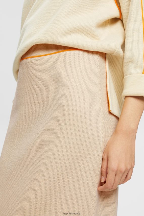 krila sl Esprit ženske rebrasto pleteno pencil krilo led 6X446432