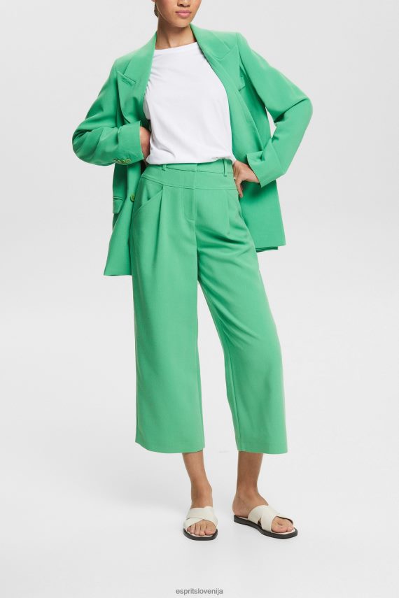 majice s kratkimi rokavi sl Esprit ženske osnovna majica iz 100% organskega bombaža bela 6X446513