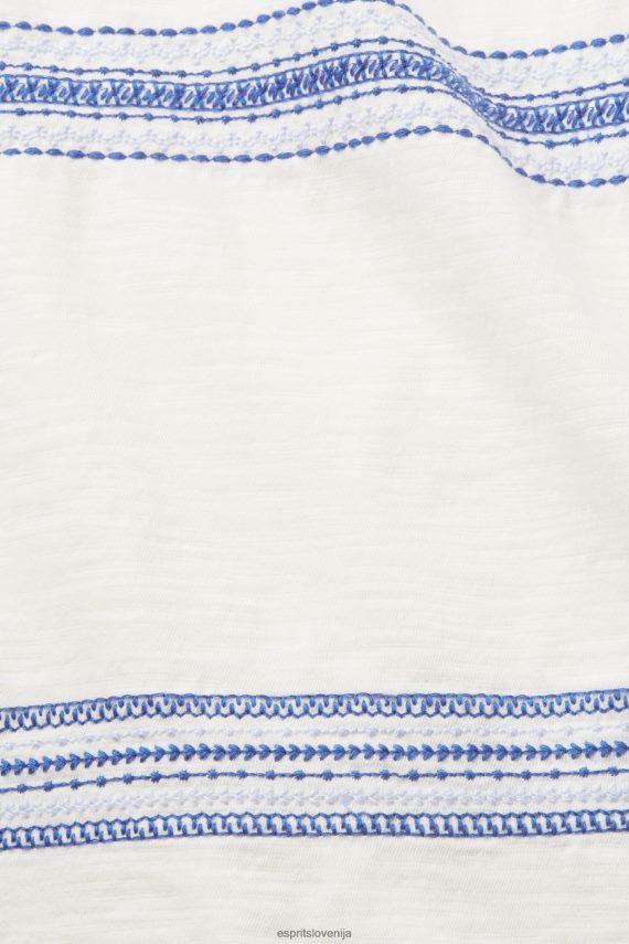 majice s kratkimi rokavi sl Esprit ženske vezena majica s kratkimi rokavi, 100% bombaž led 6X44697