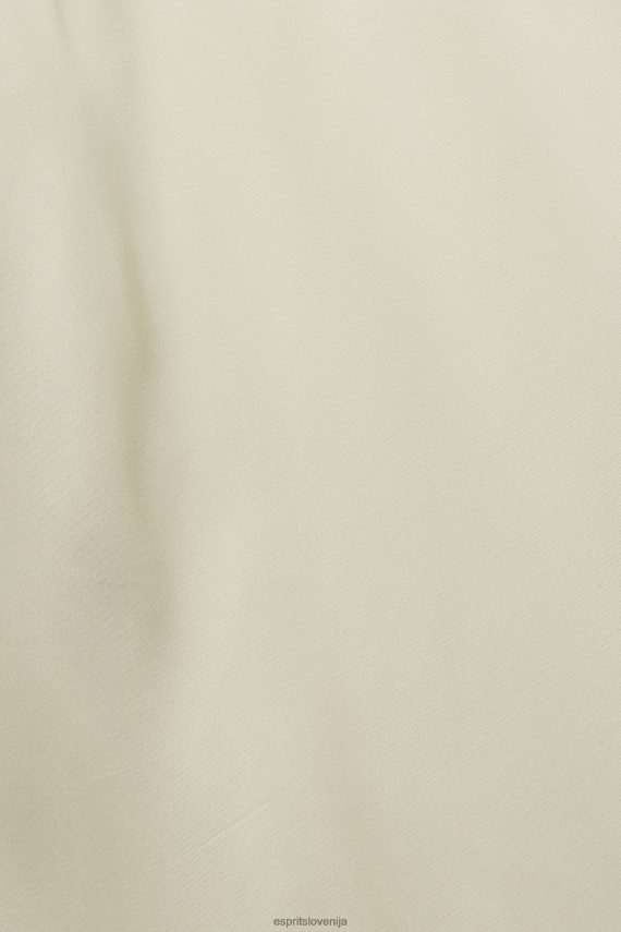 obleke sl Esprit ženske midi obleka iz satena prašno zelena 6X44655