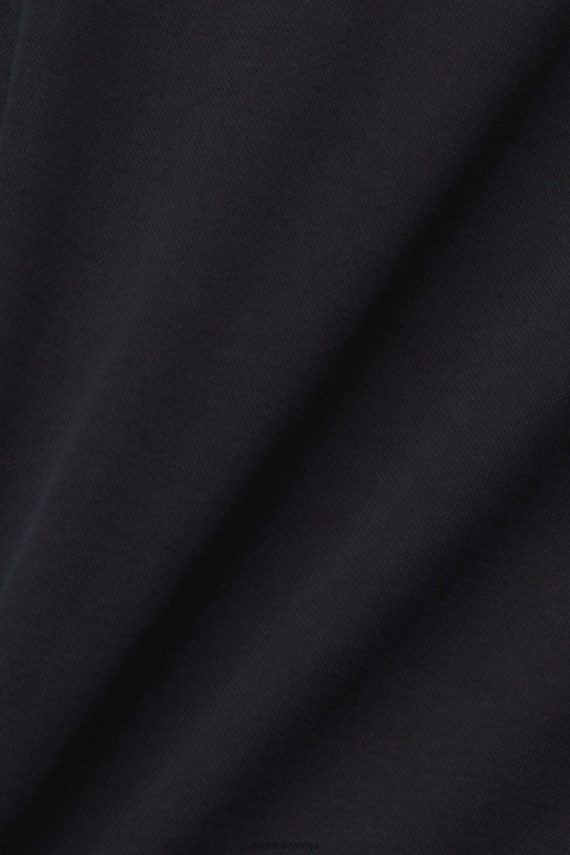 obleke sl Esprit ženske midi obleka z v izrezom antracit 6X44673