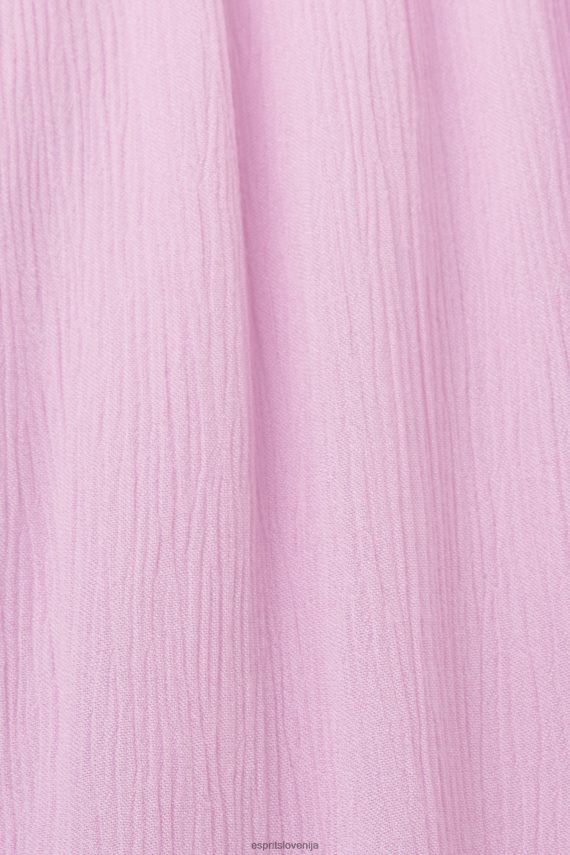 obleke sl Esprit ženske obleke lahke tkanine vijolična 6X446130