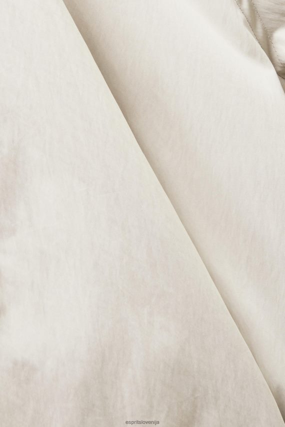 plašči sl Esprit ženske trenčkot z dvojnim zapenjanjem svetlo taupe 6X446266