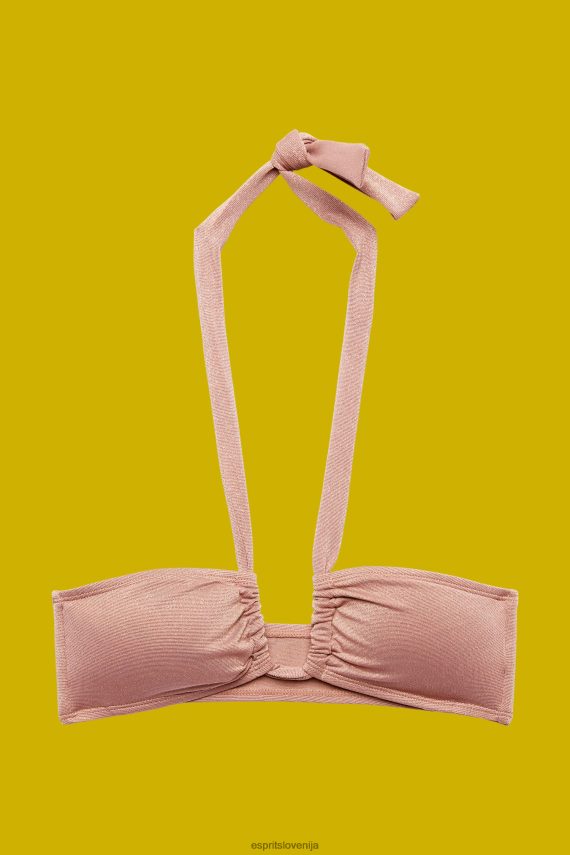 plavati sl Esprit ženske recikliran: bleščeč zgornji del bandeau cimet 6X44683