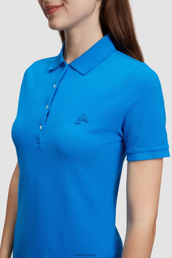 polos sl Esprit ženske delfin teniški klub classic polo modra 6X446497