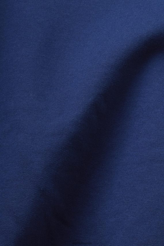 puloverji in puloverji s kapuco sl Esprit ženske odrezana jopica črnilo 6X446155