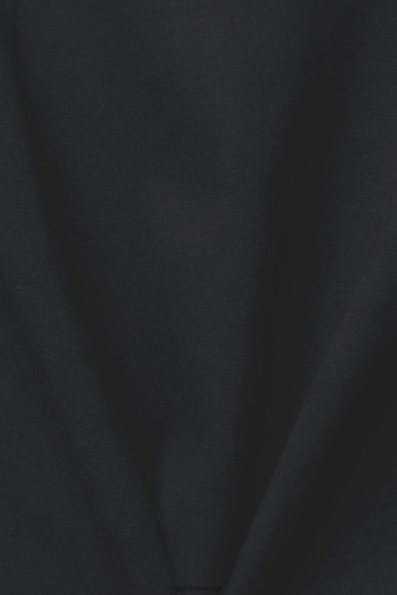 puloverji in puloverji s kapuco sl Esprit ženske pulover sproščenega kroja Črna 6X446522