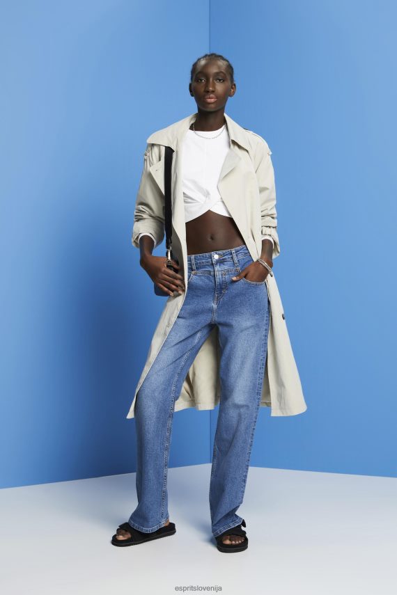 puloverji in puloverji s kapuco sl Esprit ženske skrajšan pulover z vozli bela 6X446217